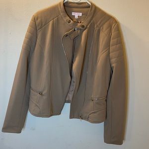 Agaci tan moto jacket
